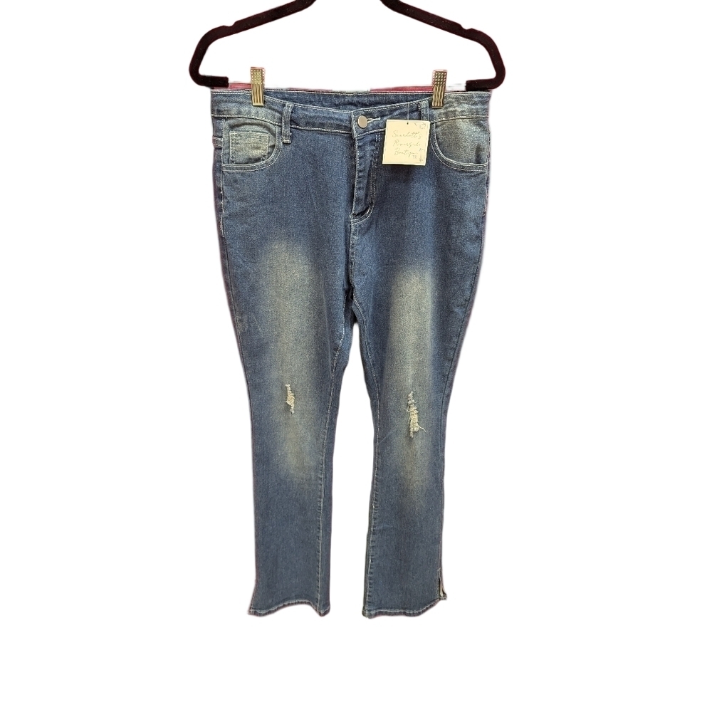 NWTs, from boutique. Denim jeans size L